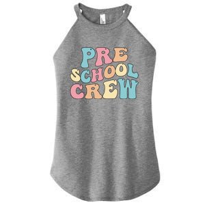 Preschool Crew PreK Teacher Preschool Student Squad Gift Women's Perfect Tri Rocker Tank