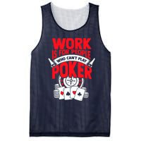 Poker Casino Player Bluffing Ace Royal Flush Pik Pot Mesh Reversible Basketball Jersey Tank