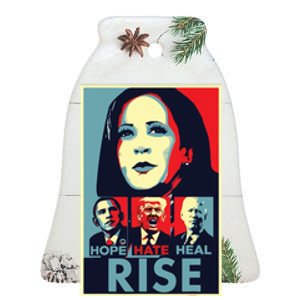 President Campaign Ceramic Bell Ornament