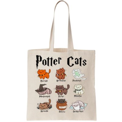 Potter Cats Tote Bag