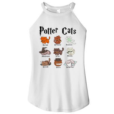 Potter Cats Women’s Perfect Tri Rocker Tank