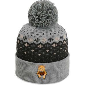 Pocket Cat The Baniff Cuffed Pom Beanie