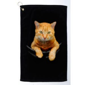 Pocket Cat Platinum Collection Golf Towel