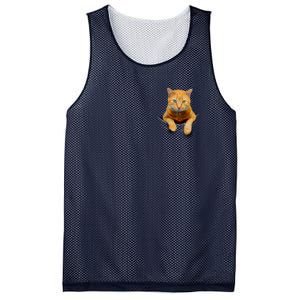 Pocket Cat Mesh Reversible Basketball Jersey Tank