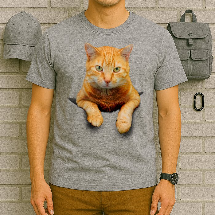 Pocket Cat T-Shirt