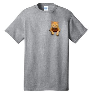 Pocket Cat Tall T-Shirt