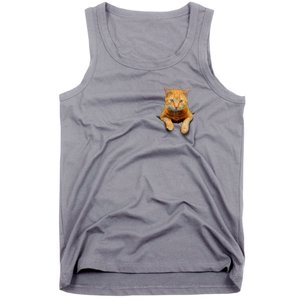 Pocket Cat Tank Top