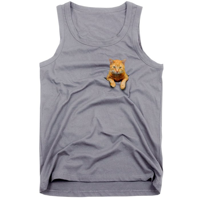 Pocket Cat Tank Top