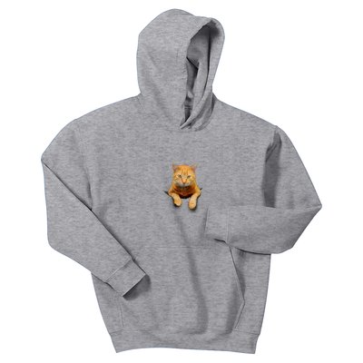 Pocket Cat Kids Hoodie