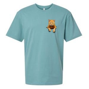 Pocket Cat Sueded Cloud Jersey T-Shirt