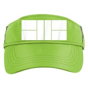 Pickleball Court Player Cute Pickleball Team Adult Drive Performance Visor