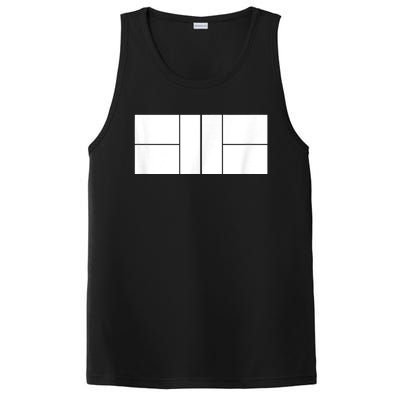 Pickleball Court Player Cute Pickleball Team PosiCharge Competitor Tank