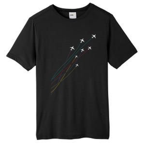 Pilot Commercial Passenger Airplanes Aeroplanes Airline Gift Tall Fusion ChromaSoft Performance T-Shirt