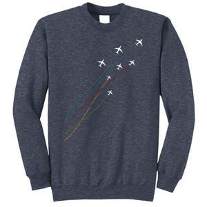 Pilot Commercial Passenger Airplanes Aeroplanes Airline Gift Sweatshirt