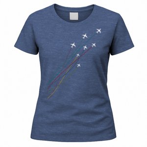 Pilot Commercial Passenger Airplanes Aeroplanes Airline Gift Women's T-Shirt