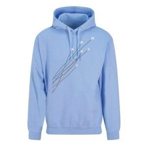 Pilot Commercial Passenger Airplanes Aeroplanes Airline Gift Unisex Surf Hoodie