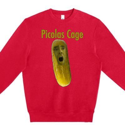 Picolas Cage Premium Crewneck Sweatshirt