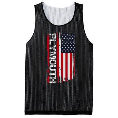 Plymouth City Mesh Reversible Basketball Jersey Tank