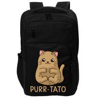 Purrtato Cat Potato Cat Lover Idaho Potatoes Impact Tech Backpack