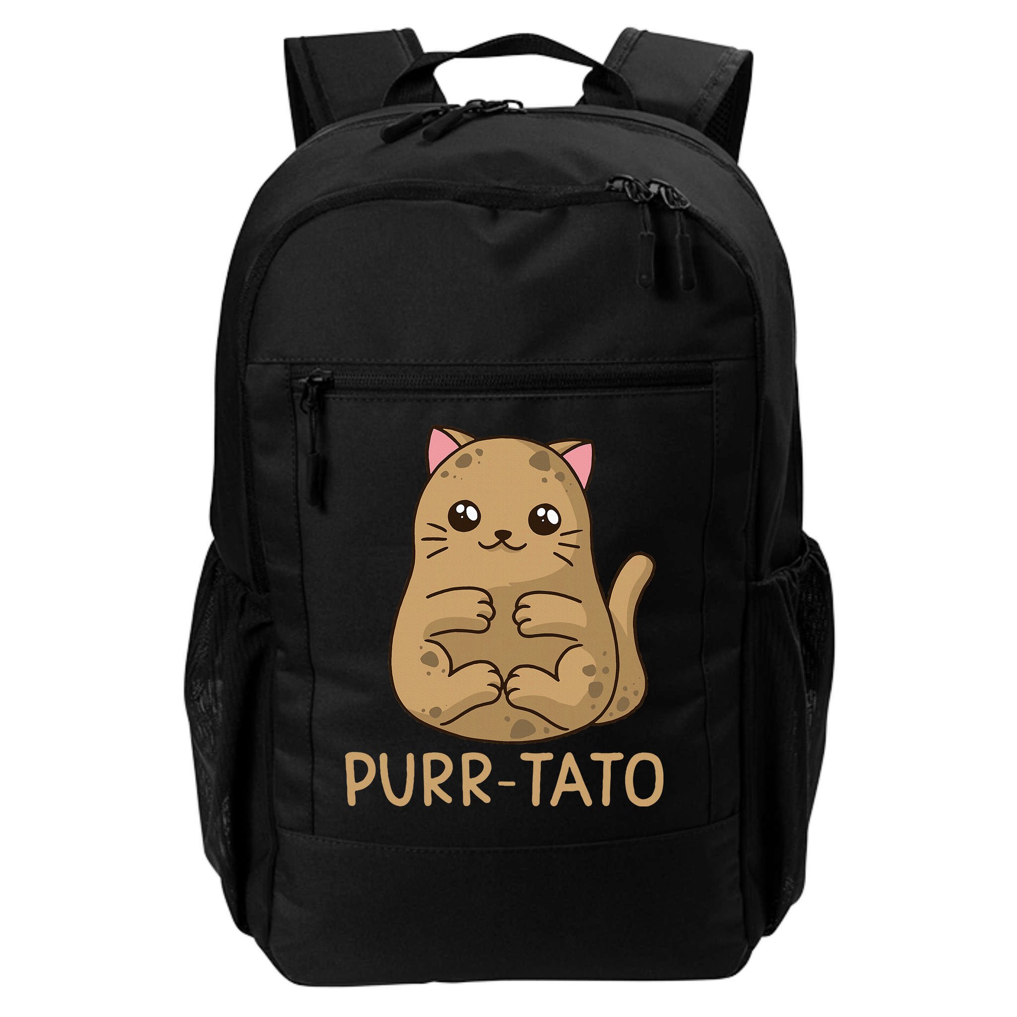 Purrtato Cat Potato Cat Lover Idaho Potatoes Backpack