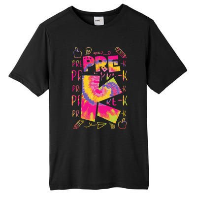 PreK Cute Prek Pre K First Day Of School Teacher Tall Fusion ChromaSoft Performance T-Shirt