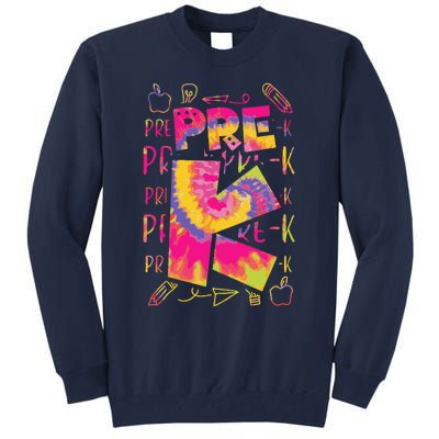 PreK Cute Prek Pre K First Day Of School Teacher Tall Sweatshirt