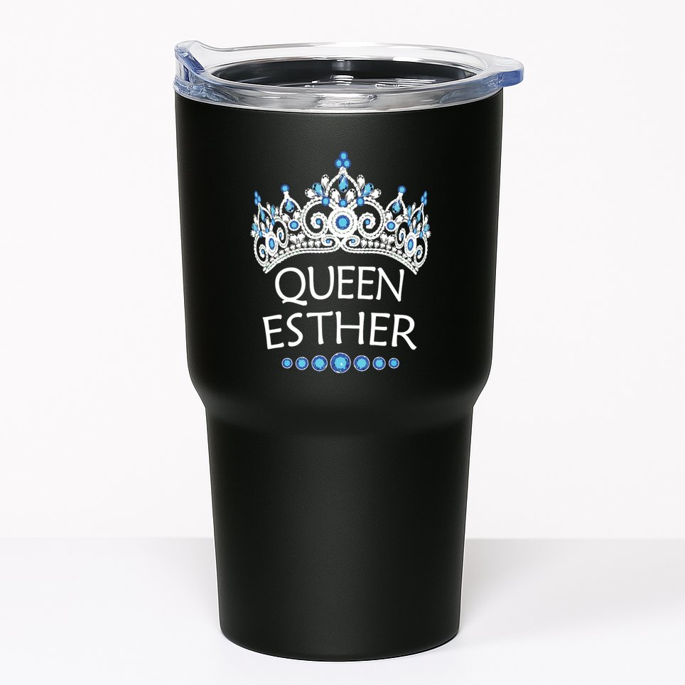 Purim Costume Queen Esther Humorous Jewish Costume Tumbler