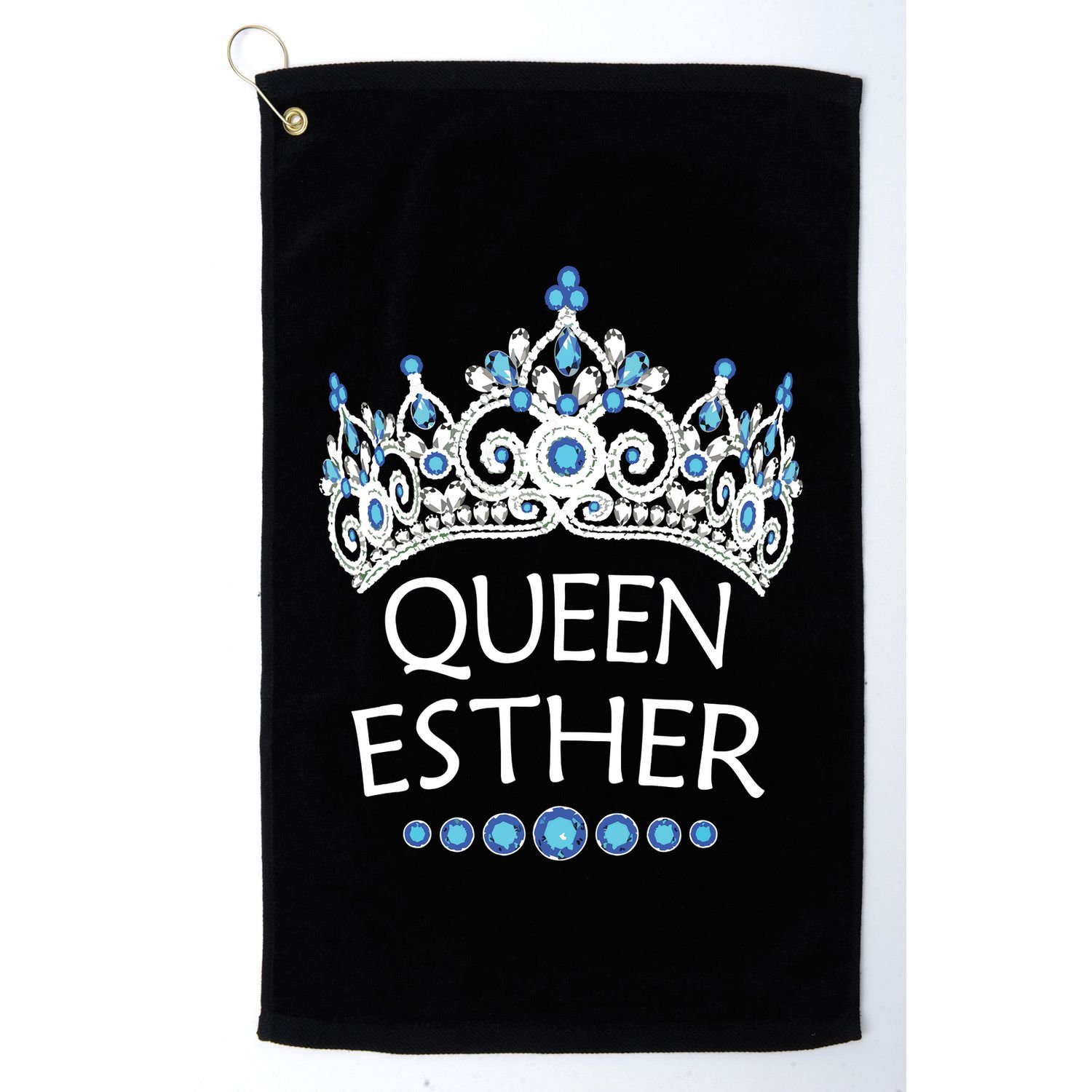 Purim Costume Queen Esther Humorous Jewish Costume Golf Towel