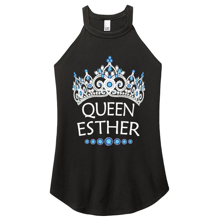 Purim Costume Queen Esther Humorous Jewish Costume Women's Perfect Tri Rocker Tank