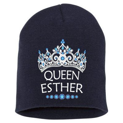 Purim Costume Queen Esther Humorous Jewish Costume Short Acrylic Beanie