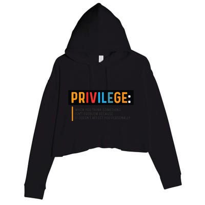 Privilege Civil Rights Tee Equality Tank Crop Fleece Hoodie