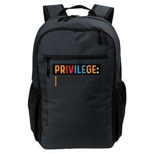 Privilege Civil Rights Tee Equality Tank Daily Commute Backpack