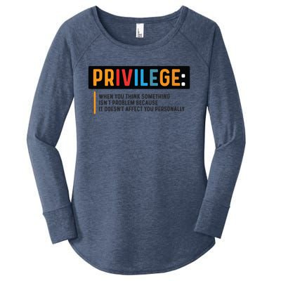 Privilege Civil Rights Tee Equality Tank Women's Perfect Tri Tunic Long Sleeve Shirt