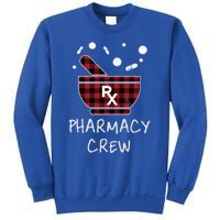 Pharmacy Crew Red Plaid Pharmacist Bowl Pills Christmas Gift Sweatshirt