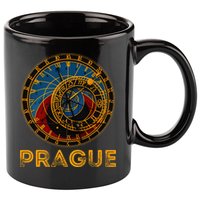 Prague Czech Republic Souvenir Astronomical Clock Prague 11oz C Handle Ceramic Mug