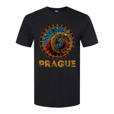 Prague Czech Republic Souvenir Astronomical Clock Prague Softstyle CVC T-Shirt