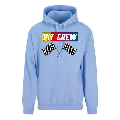 Pit Crew Race Car Hosting Parties Unisex Surf Hoodie