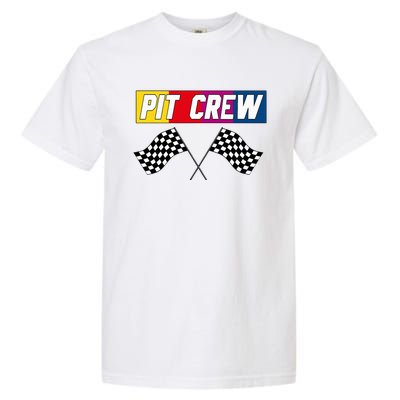 Pit Crew Race Car Hosting Parties Garment-Dyed Heavyweight T-Shirt