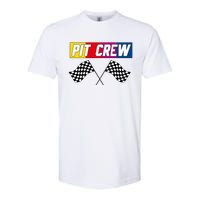 Pit Crew Race Car Hosting Parties Softstyle® CVC T-Shirt