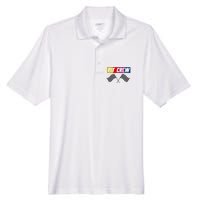 Pit Crew Race Car Hosting Parties Men's Origin Performance Piqué Polo