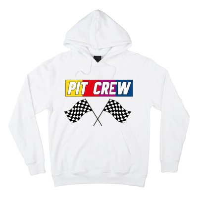 Pit Crew Race Car Hosting Parties Hoodie