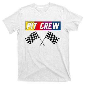 Pit Crew Race Car Hosting Parties T-Shirt