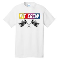 Pit Crew Race Car Hosting Parties Tall T-Shirt