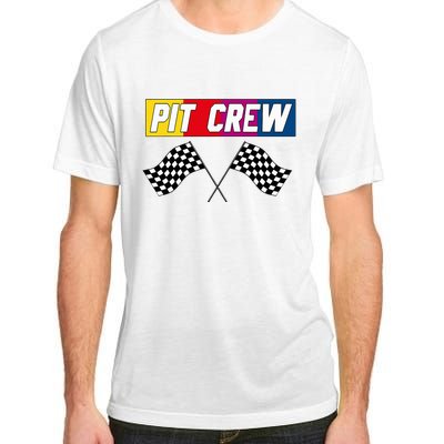 Pit Crew Race Car Hosting Parties Adult ChromaSoft Performance T-Shirt