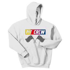 Pit Crew Race Car Hosting Parties Kids Hoodie