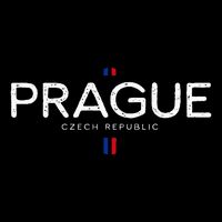 Prague Czech Republic Retro Vintage Womens Tank Top