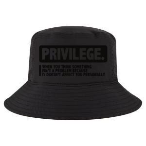 Privilege Civil Right Equality Social Justice Cool Comfort Performance Bucket Hat