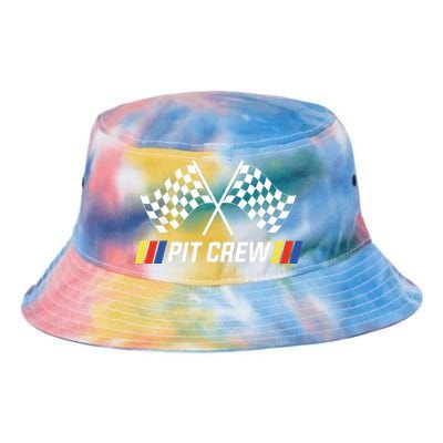 Pit Crew Race Car Parties Parents Pit Racing Drag Dress Tie Dye Newport Bucket Hat