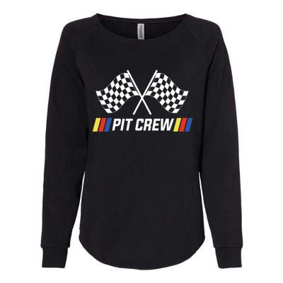 Pit Crew Race Car Parties Parents Pit Racing Drag Dress Womens California Wash Sweatshirt