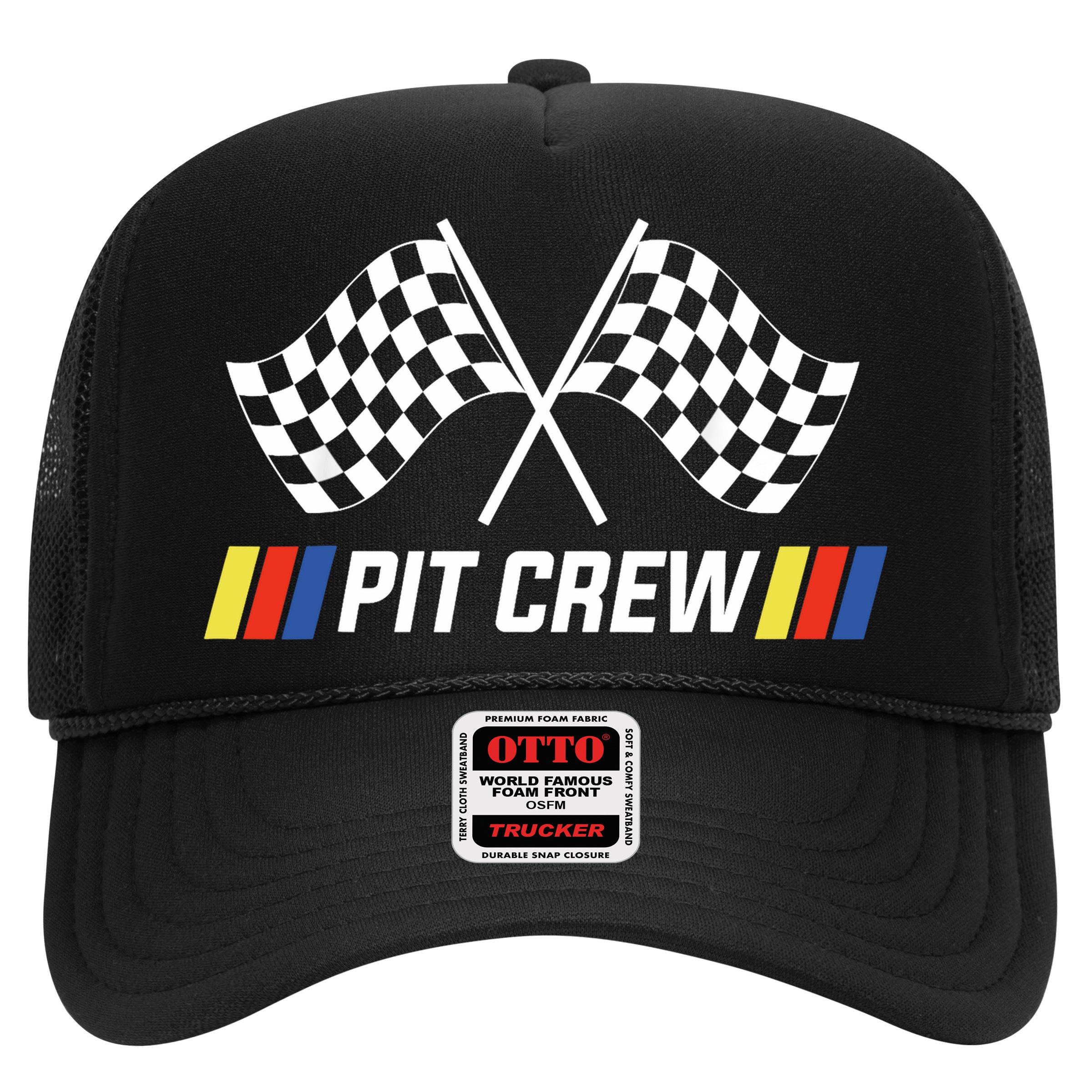 Pit Crew Race Car Parties Parents Pit Racing Drag Dress Hat